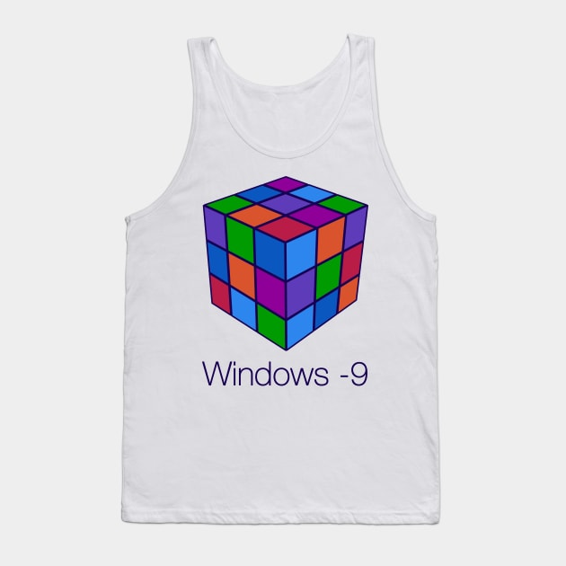 Windows -9 Tank Top by FREESA